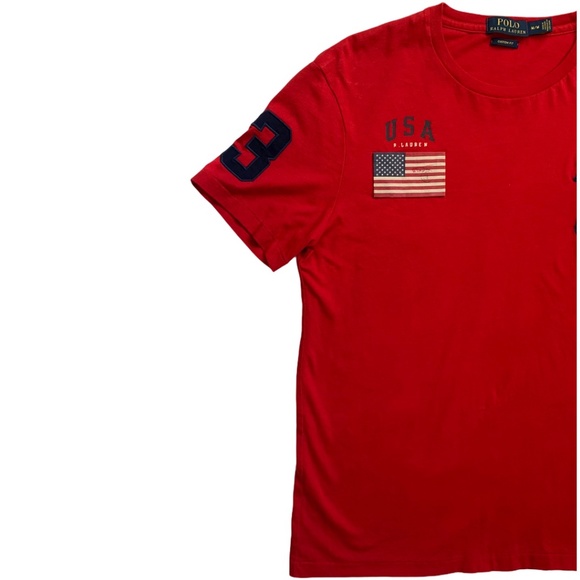 Polo Ralph Lauren Custom Fit Short Sleeve T-Shirt - Picture 2 of 7